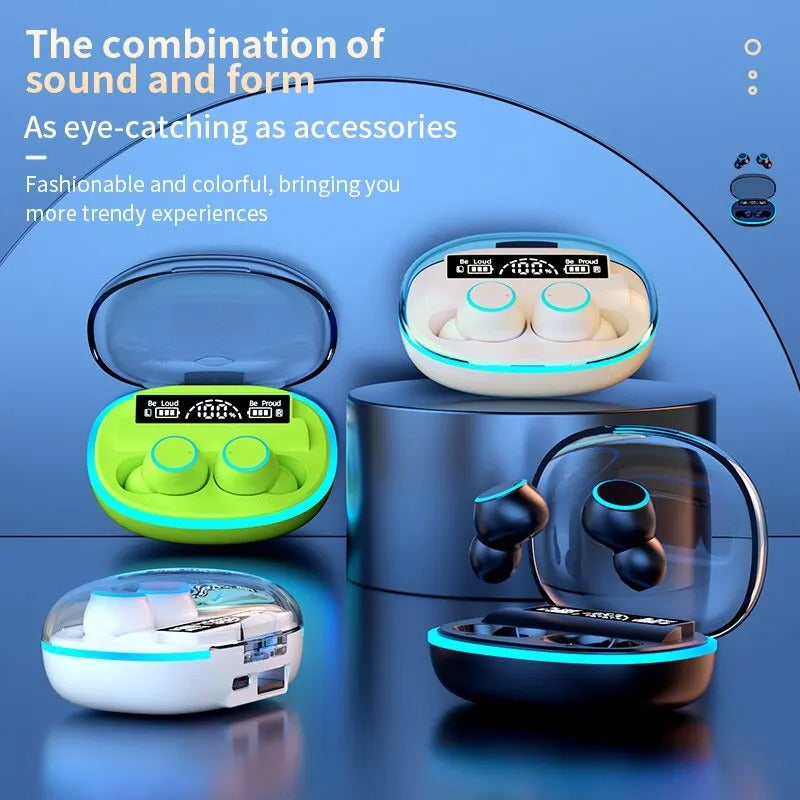 Auriculares Premium sin cables – ¡Desconéctate del ruido, conéctate contigo!